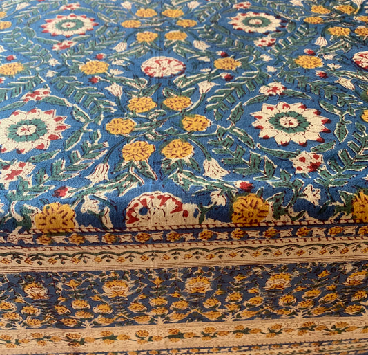 Block print tablecloths