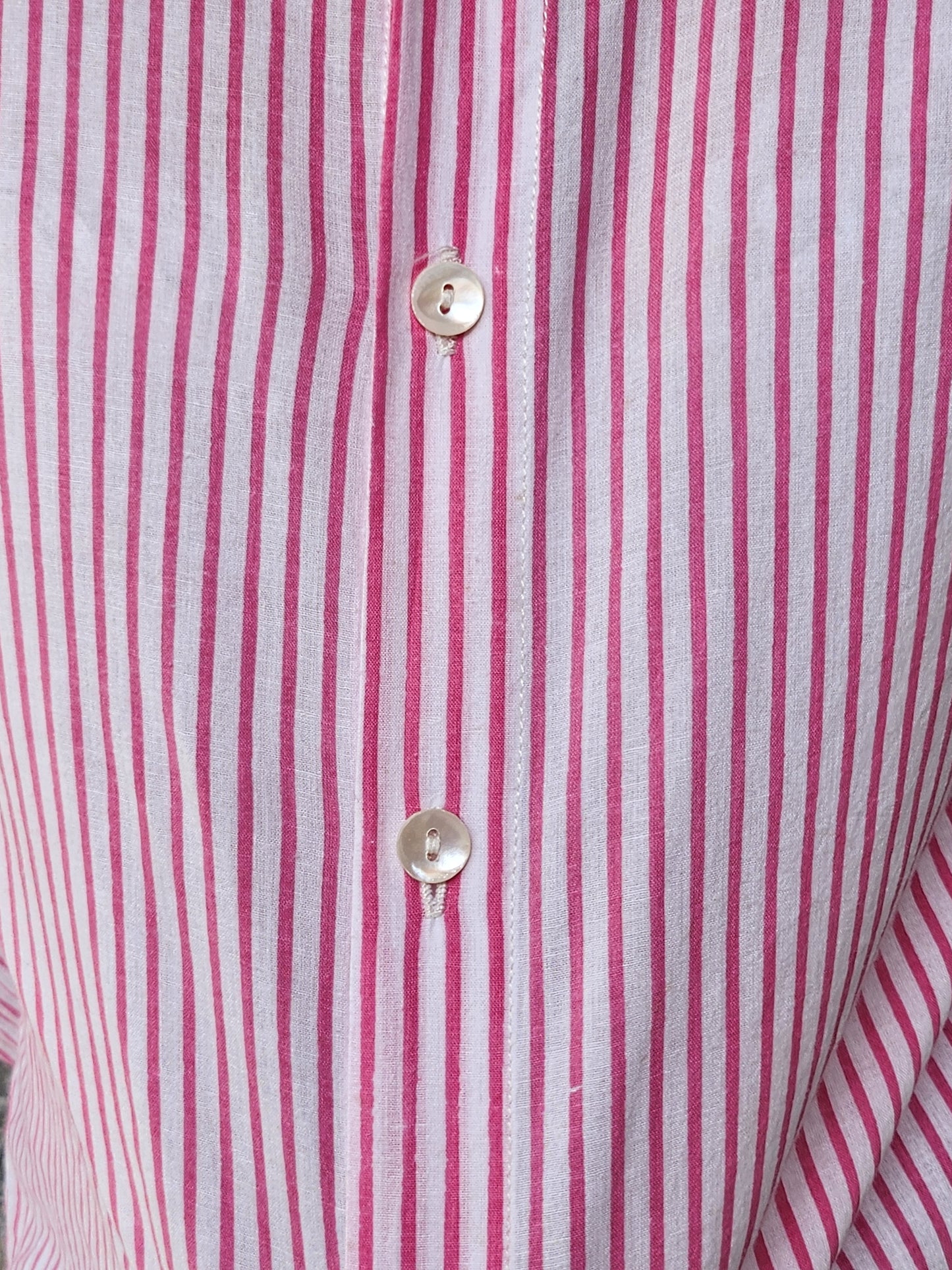 Chemise rayure rose