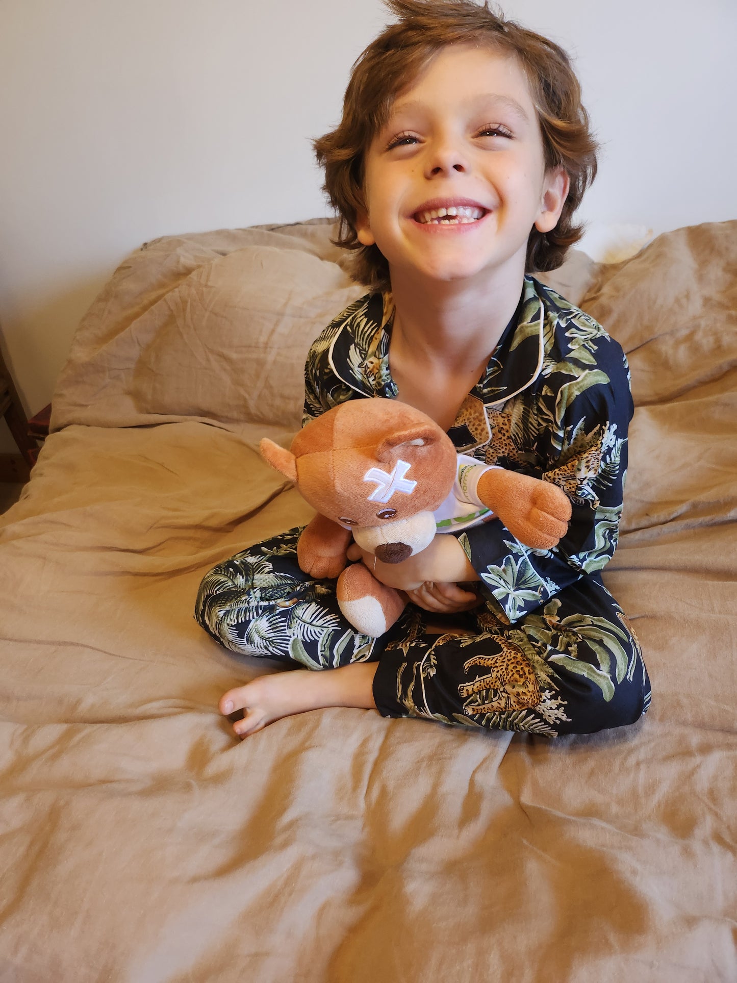 pyjama enfant jungle