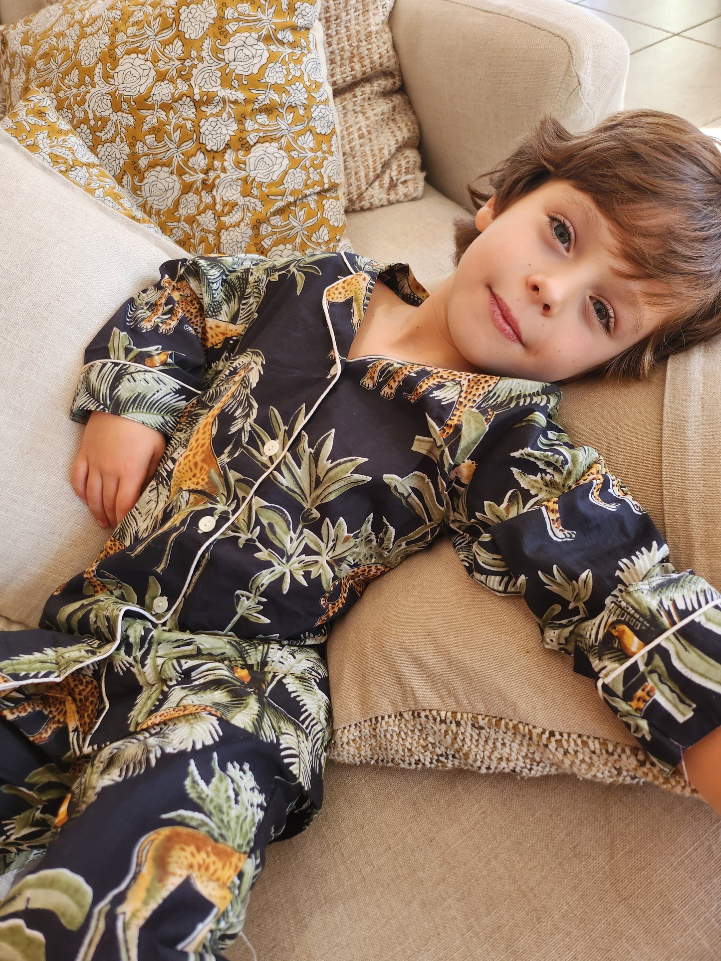 pyjama enfant jungle