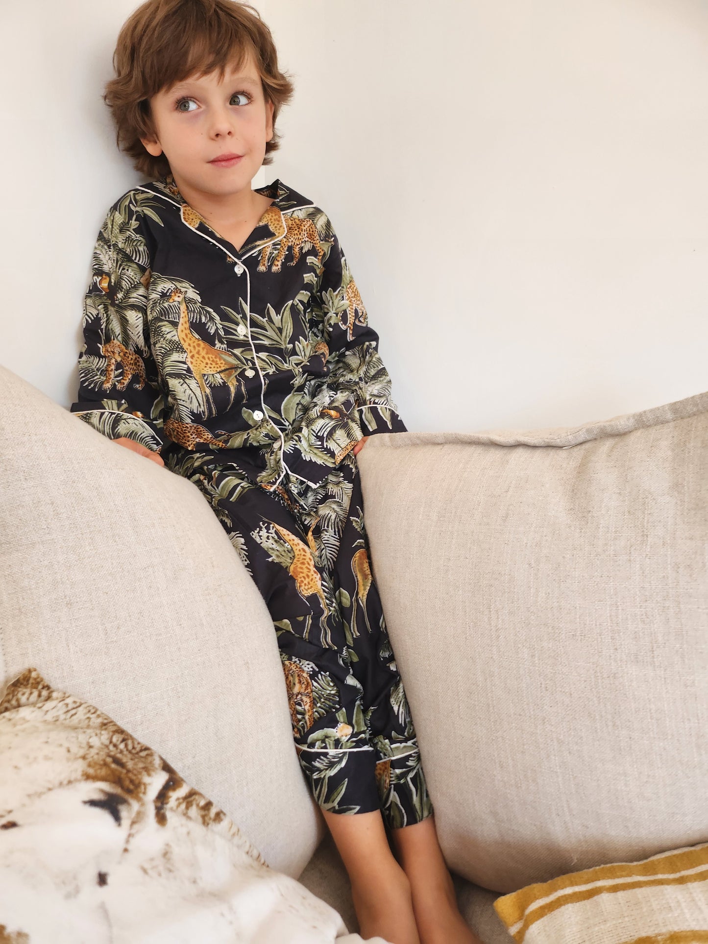pyjama enfant jungle