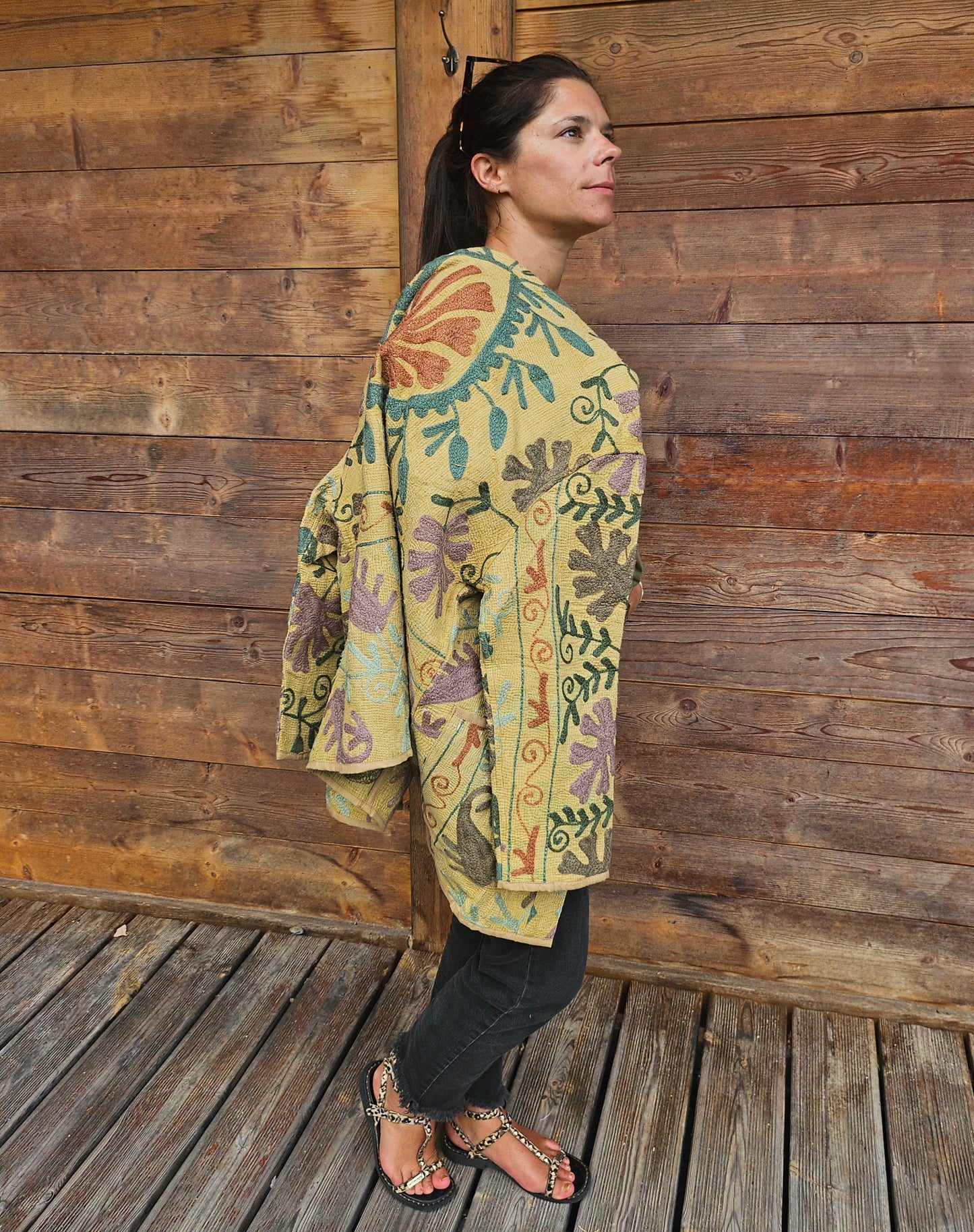 "L'attrape Rêve" Gilet Kimono