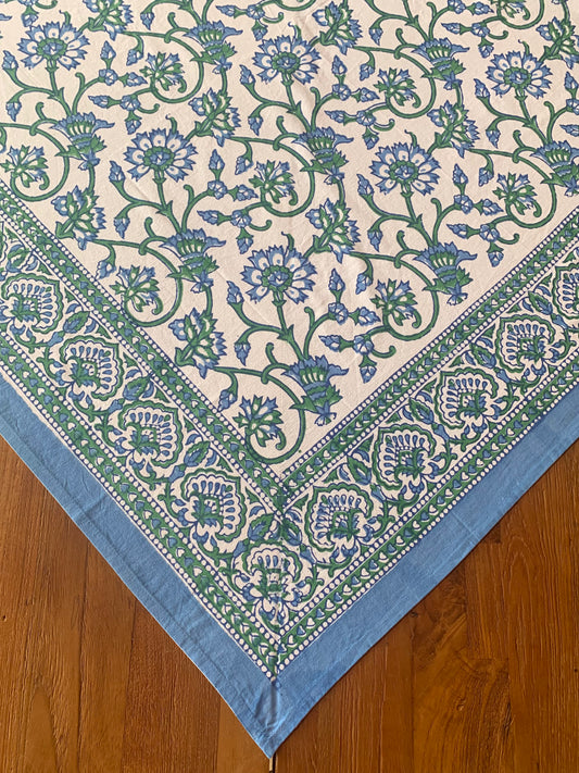 Nappes block print 110X110 cm
