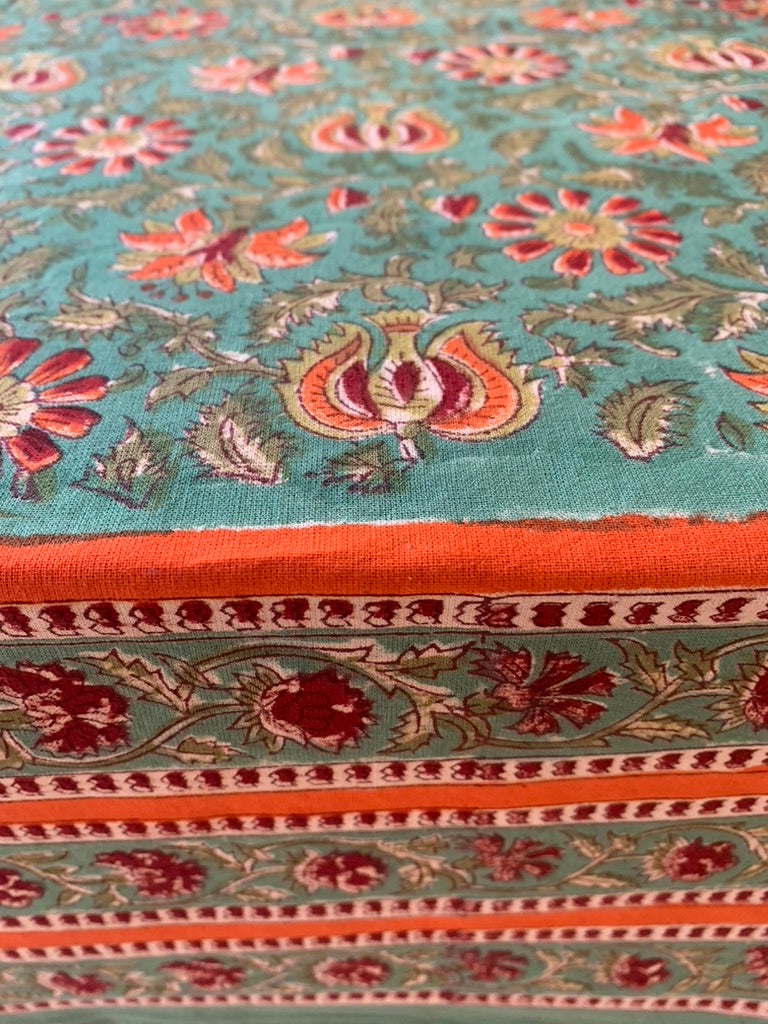 Block print tablecloths