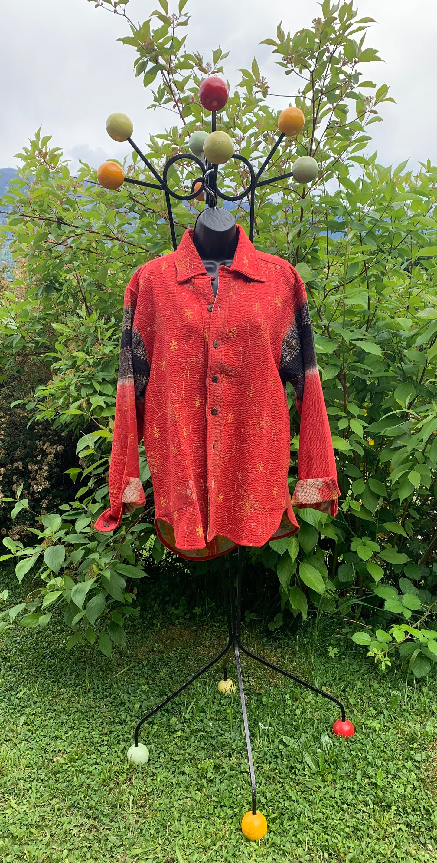 Veste chemise kantha