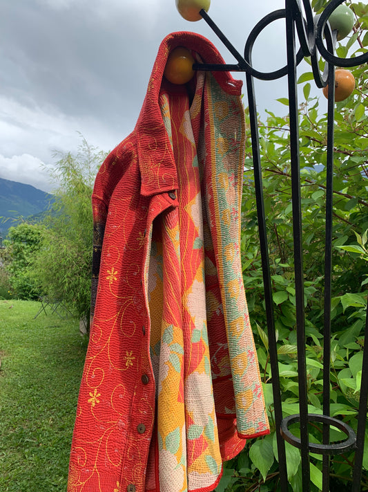 Veste chemise kantha