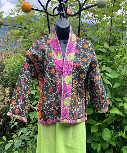 Veste courte kantha