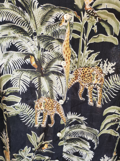 Robe chemise "jungle"