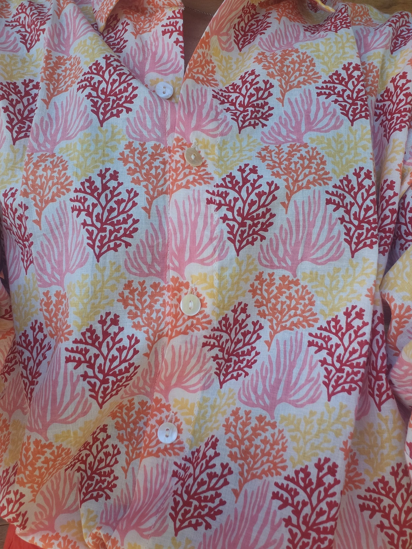chemise corail
