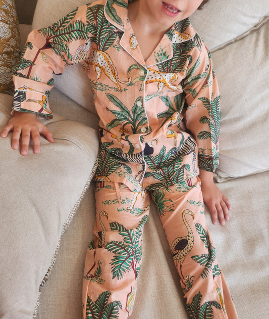 pyjama enfant jungle