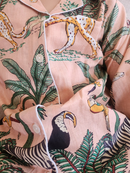 pyjama enfant jungle
