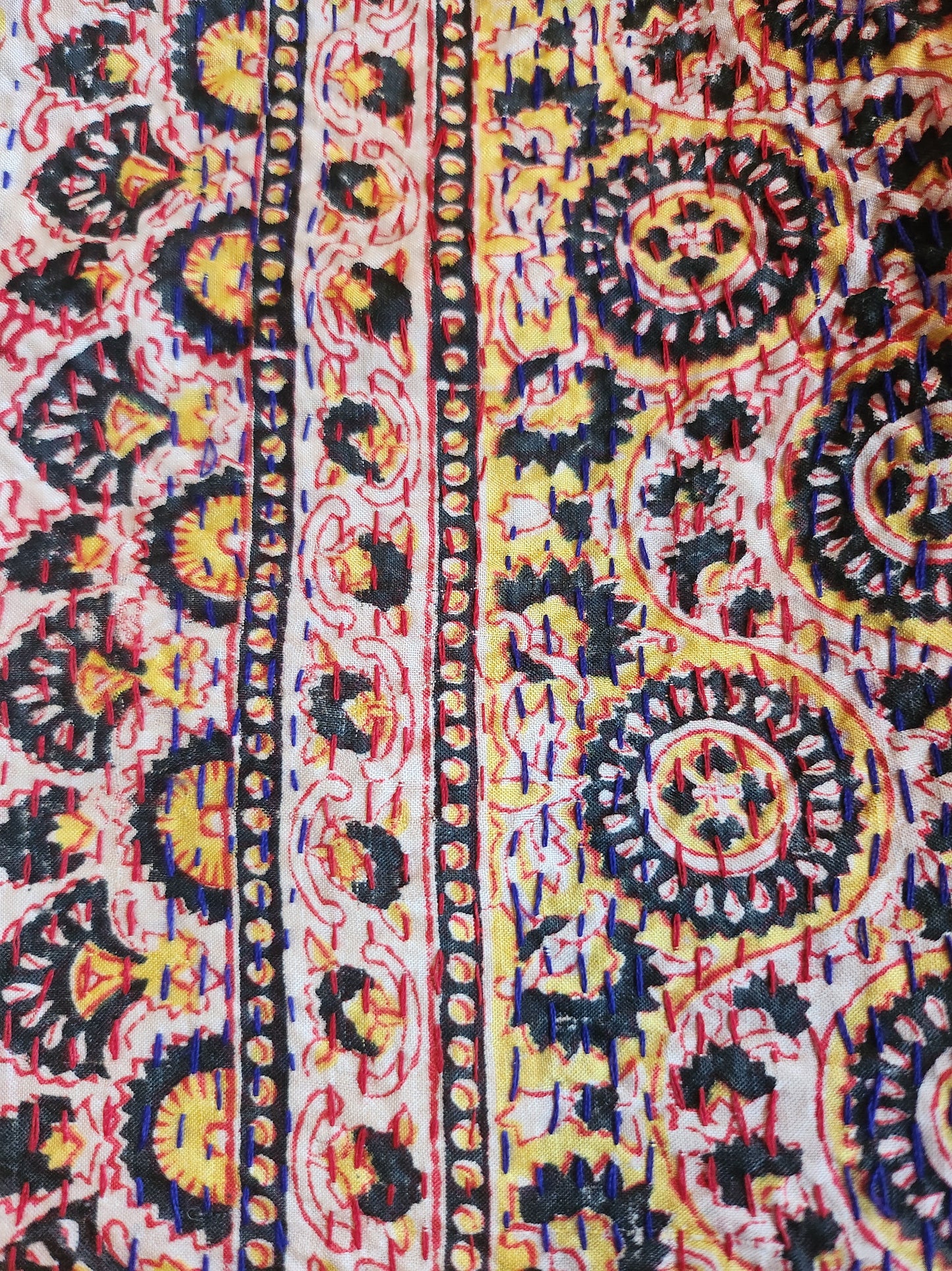 Écharpe kantha chic et douce