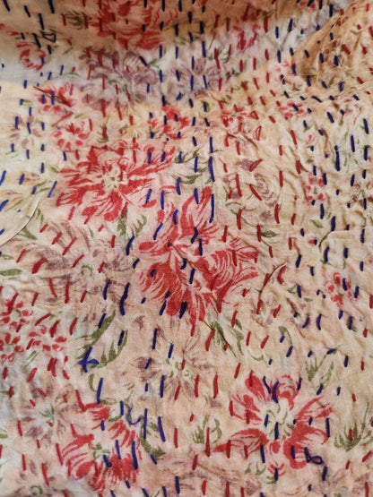 Écharpe kantha chic et douce