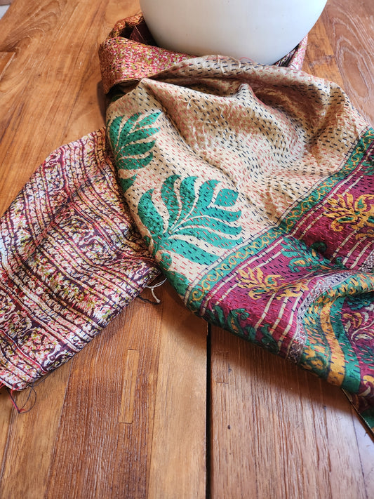Écharpe kantha philo