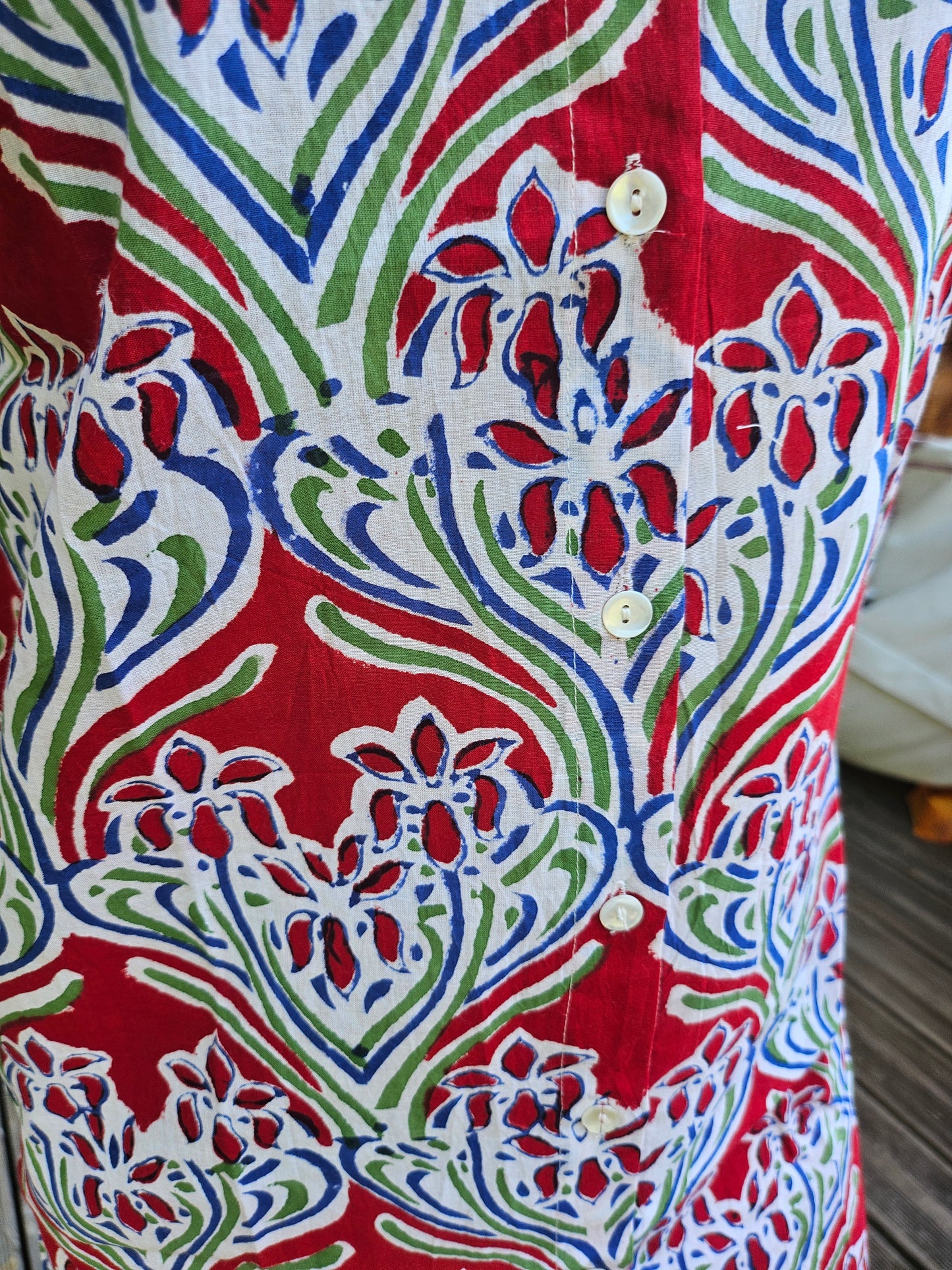 Robe chemise "La rouge"