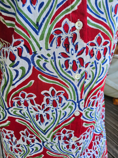 Robe chemise "La rouge"