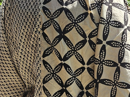Kaftan bagru "jeu de madame"