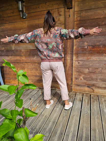 "La Rose Brûlée" Bomber
