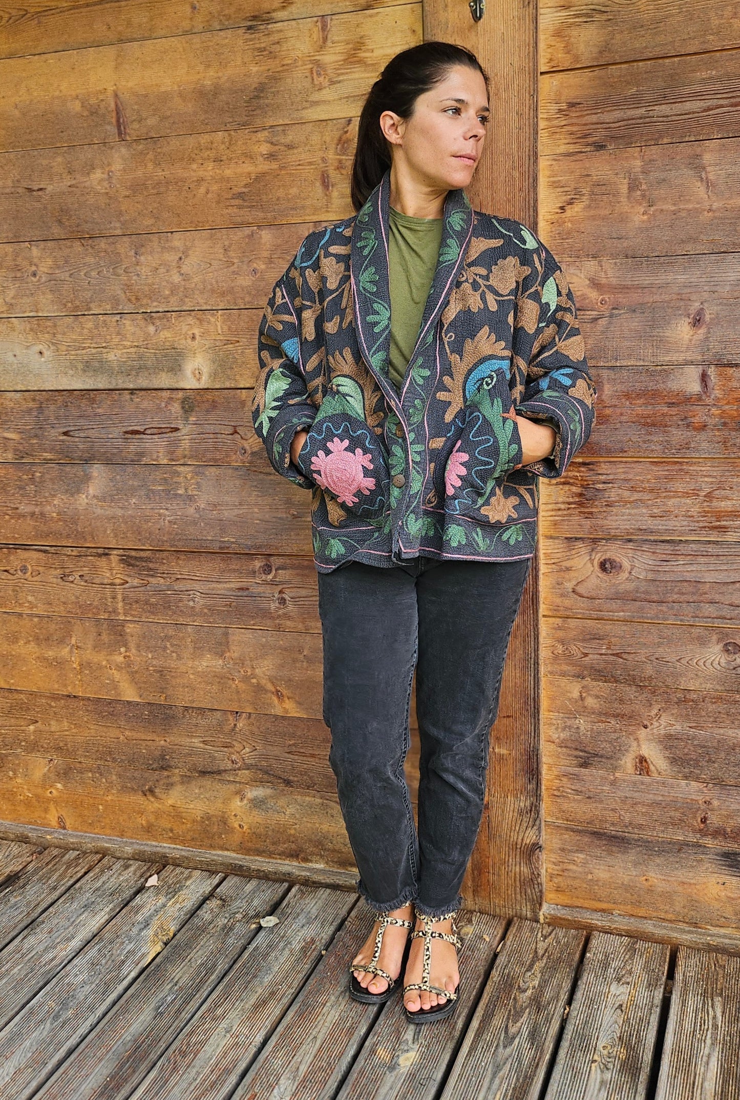 "La Fleur de Nuit" oversize