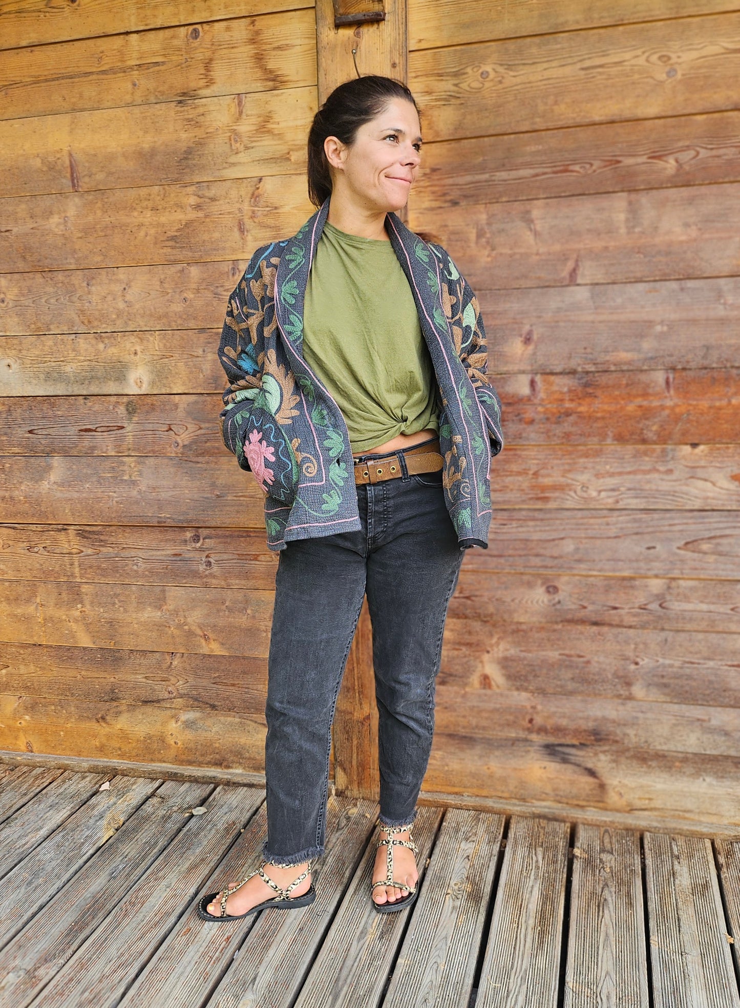 "La Fleur de Nuit" oversize