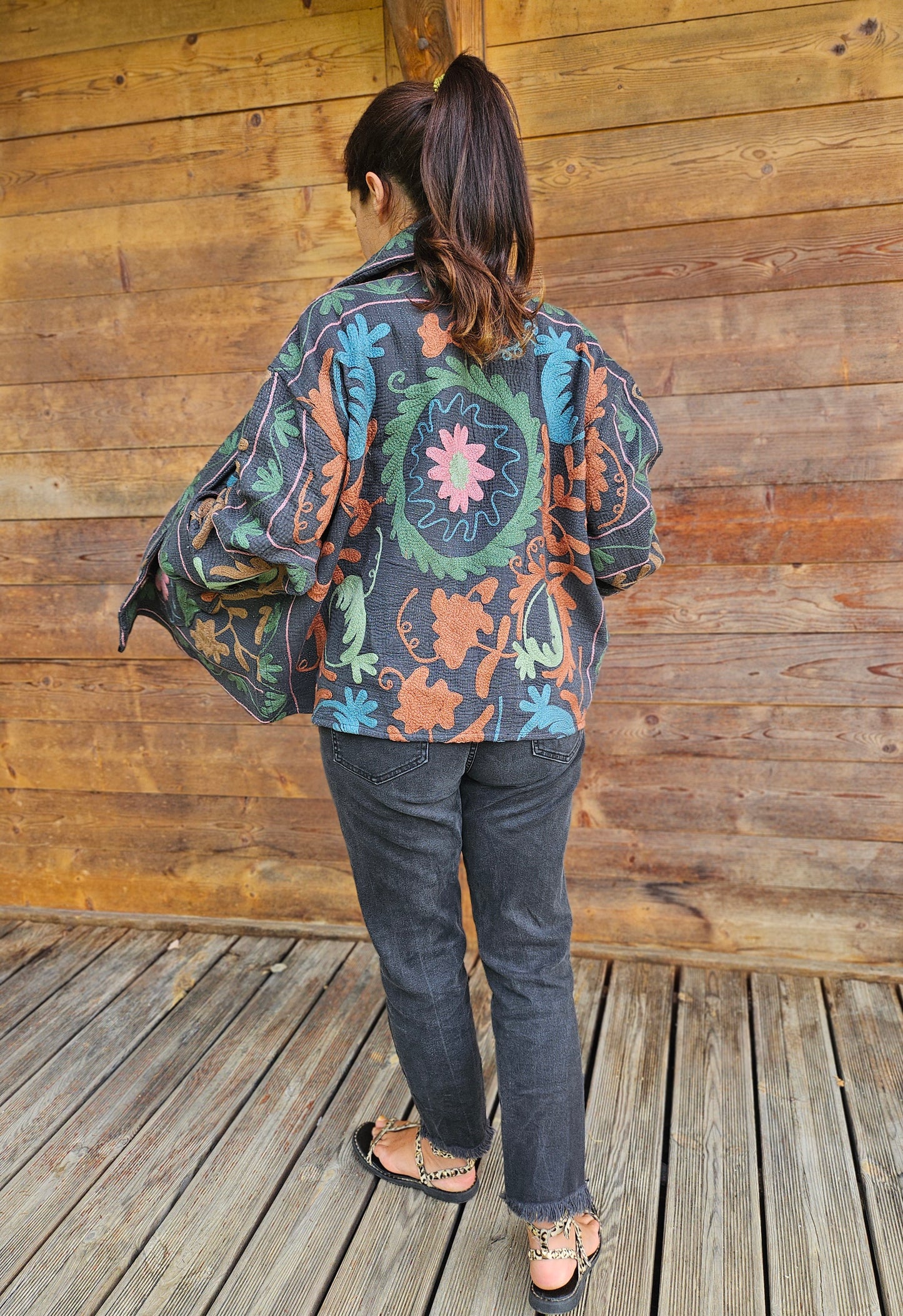 "La Fleur de Nuit" oversize