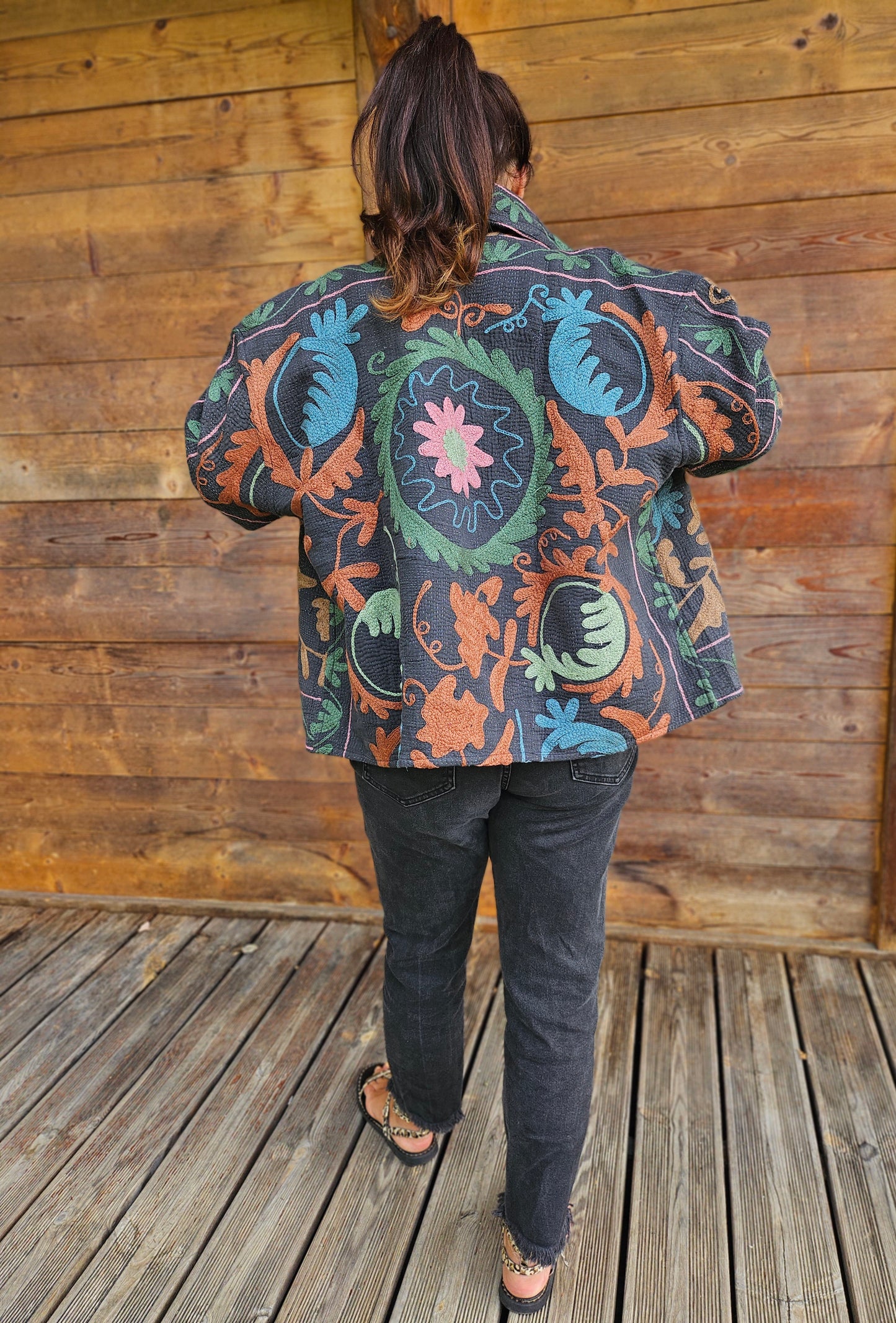 "La Fleur de Nuit" oversize