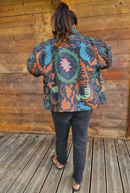 "La Fleur de Nuit" oversize