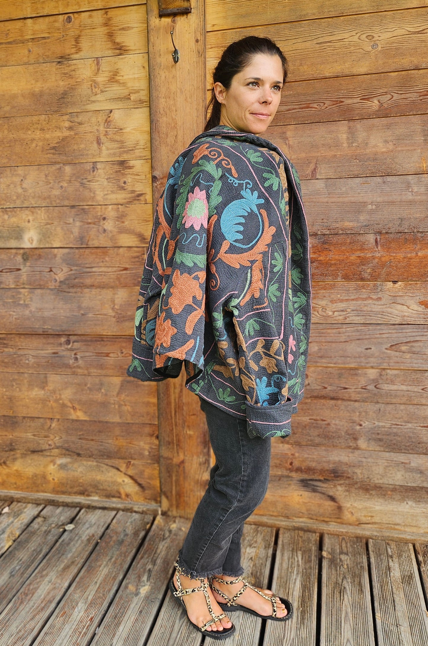 "La Fleur de Nuit" oversize