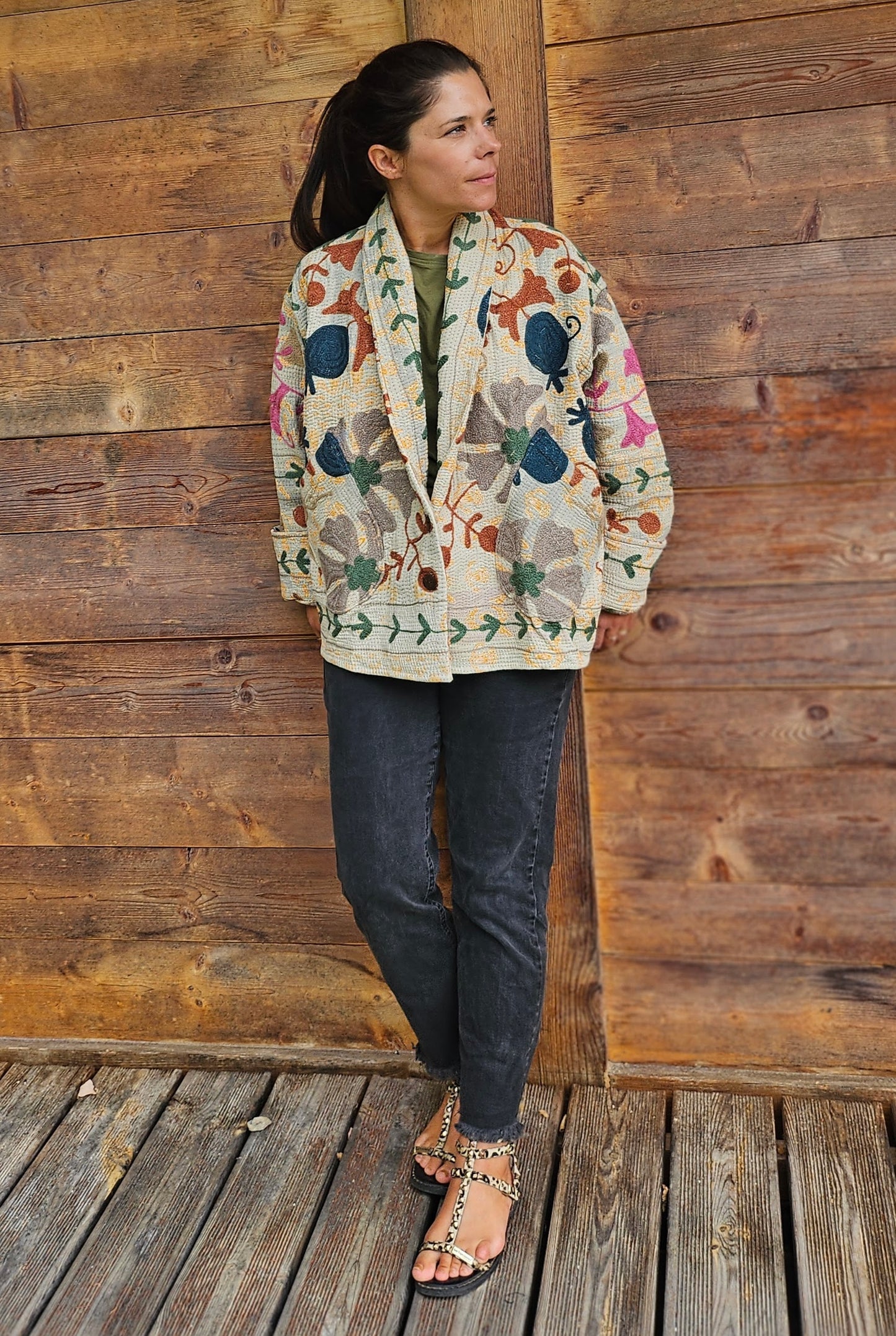 "La Douceur des fleurs" oversize