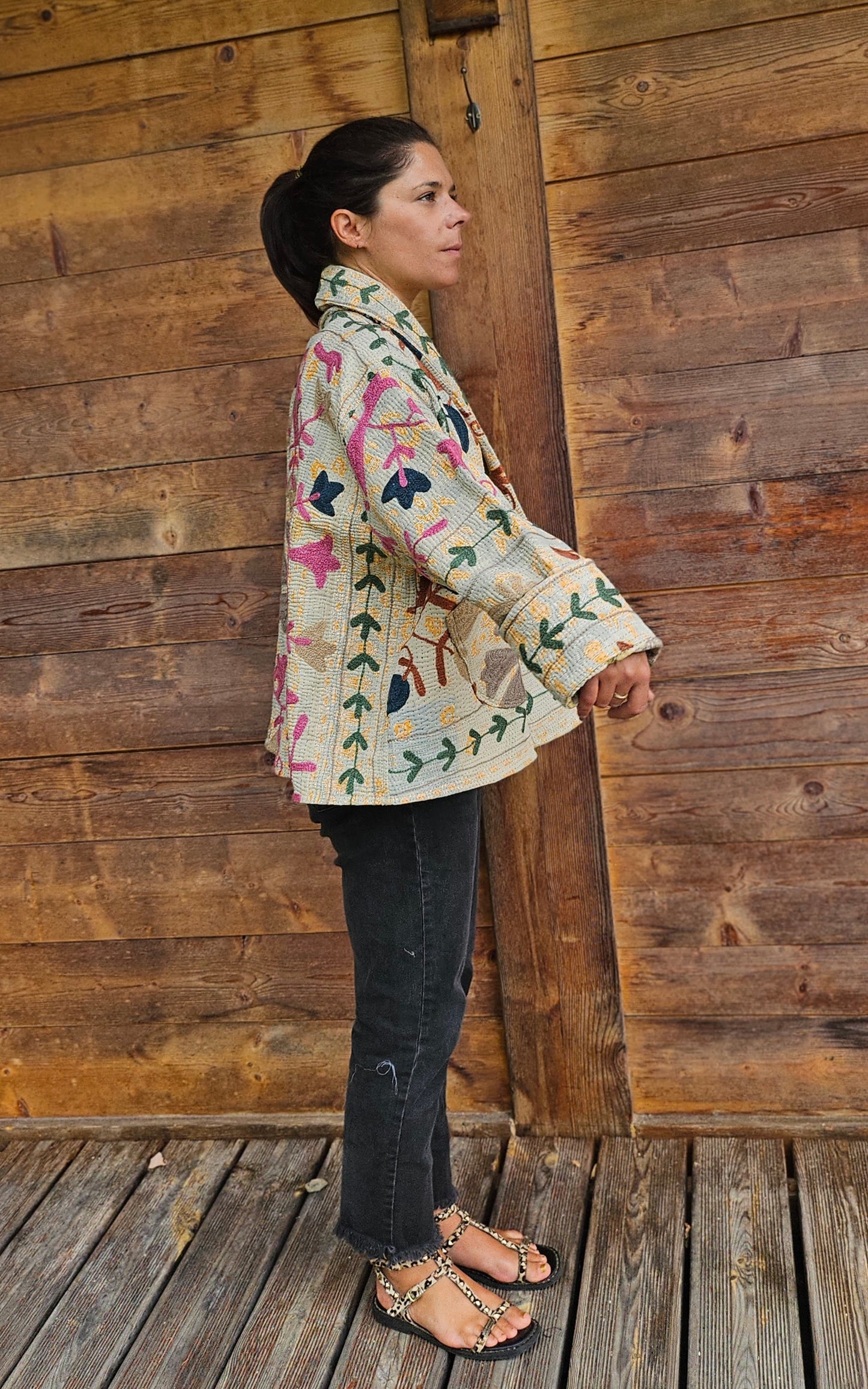 "La Douceur des fleurs" oversize