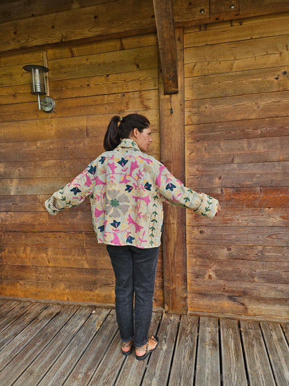"La Douceur des fleurs" oversize