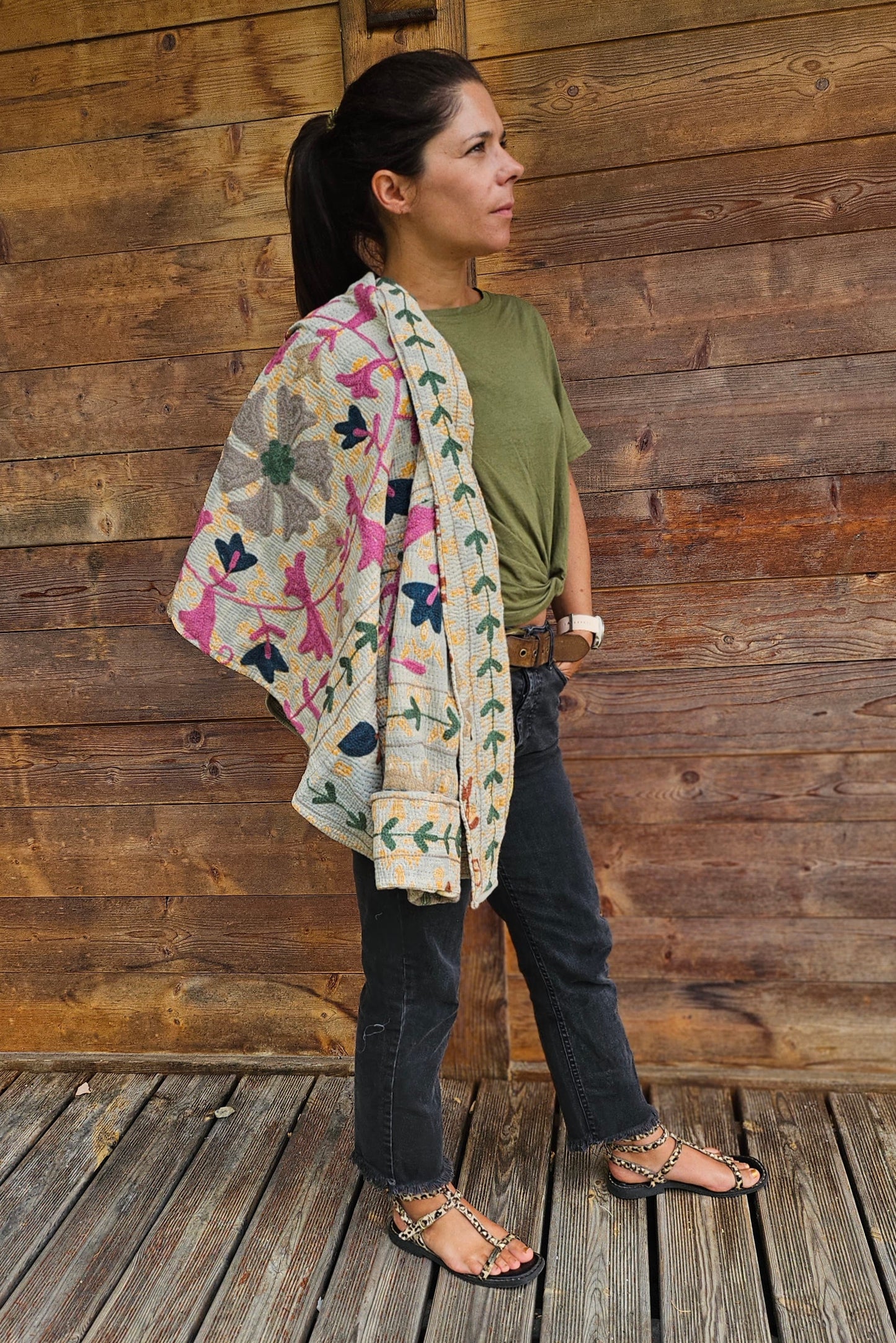 "La Douceur des fleurs" oversize