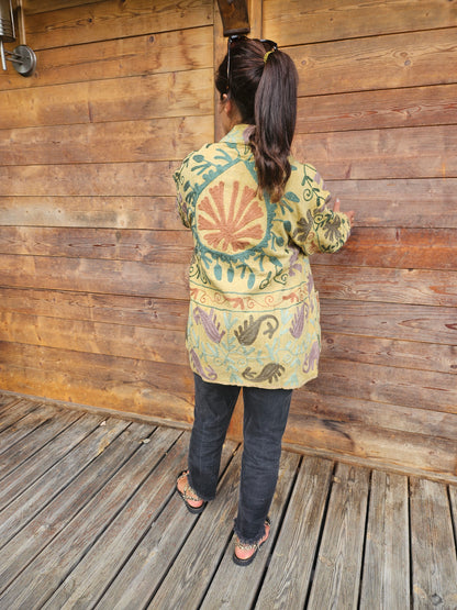 "L'attrape Rêve" Gilet Kimono