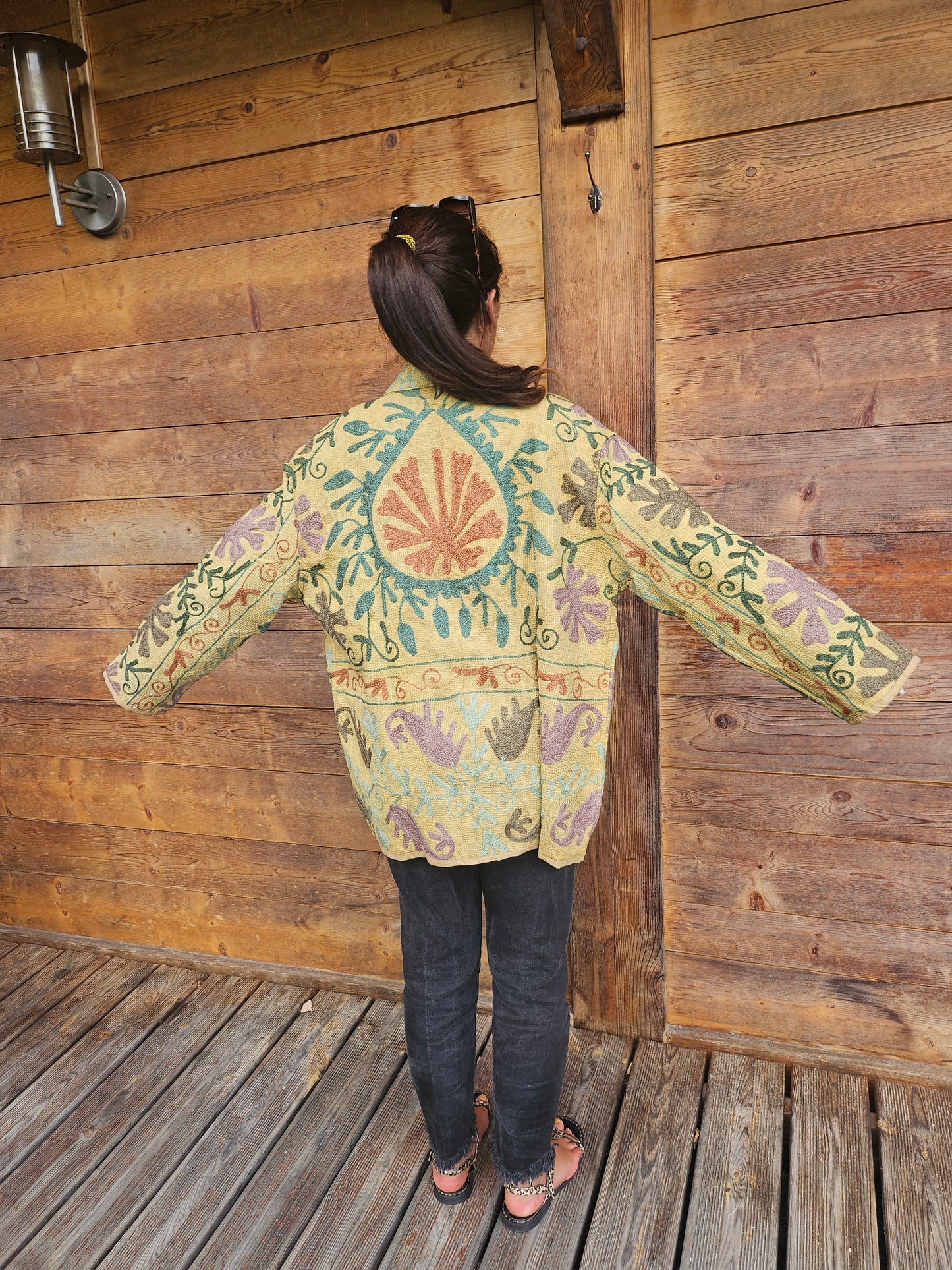 "L'attrape Rêve" Gilet Kimono