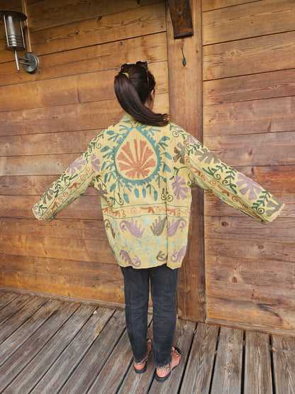 "L'attrape Rêve" Gilet Kimono