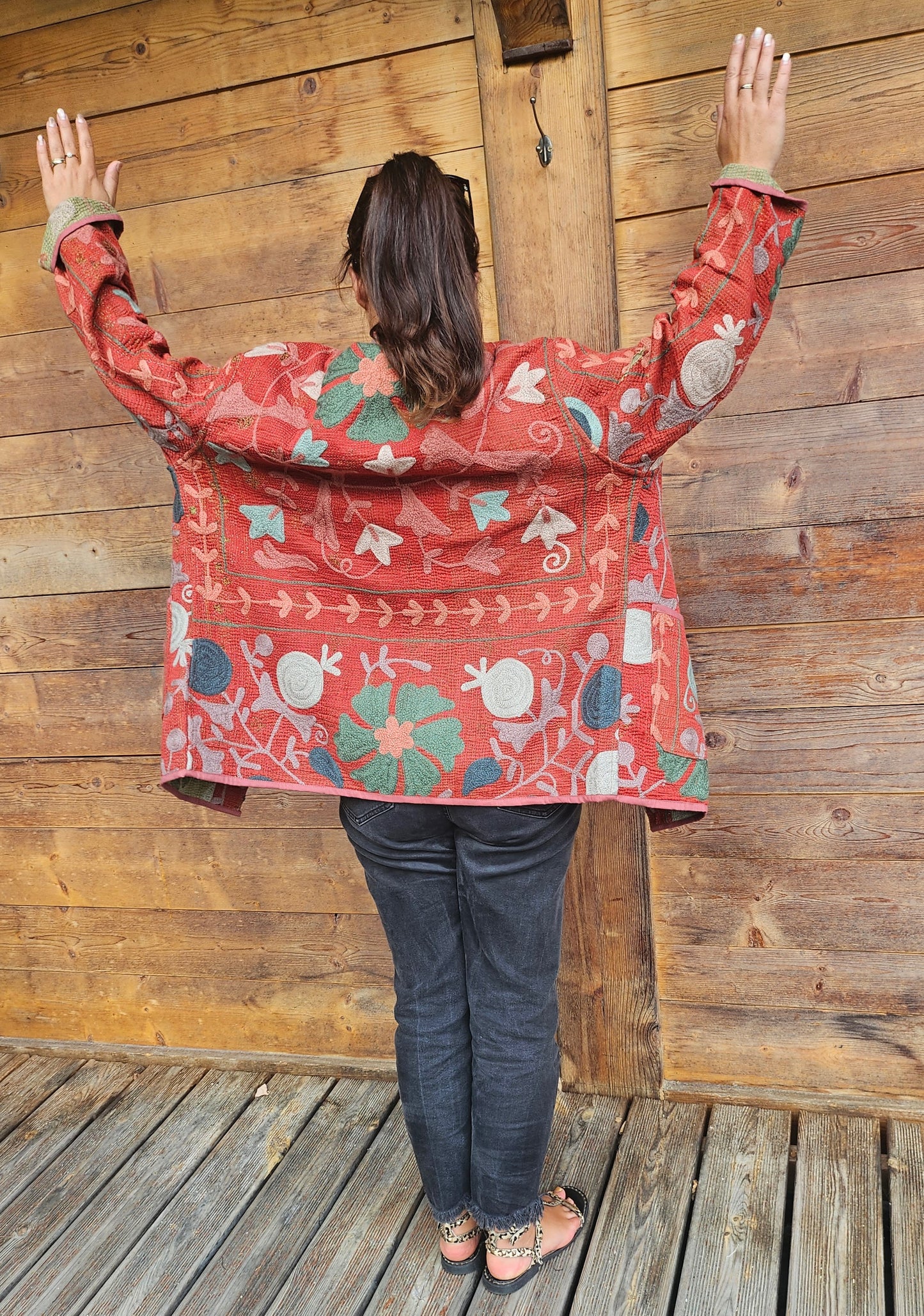 "Le Ketchup et Condiments" Gilet Kimono