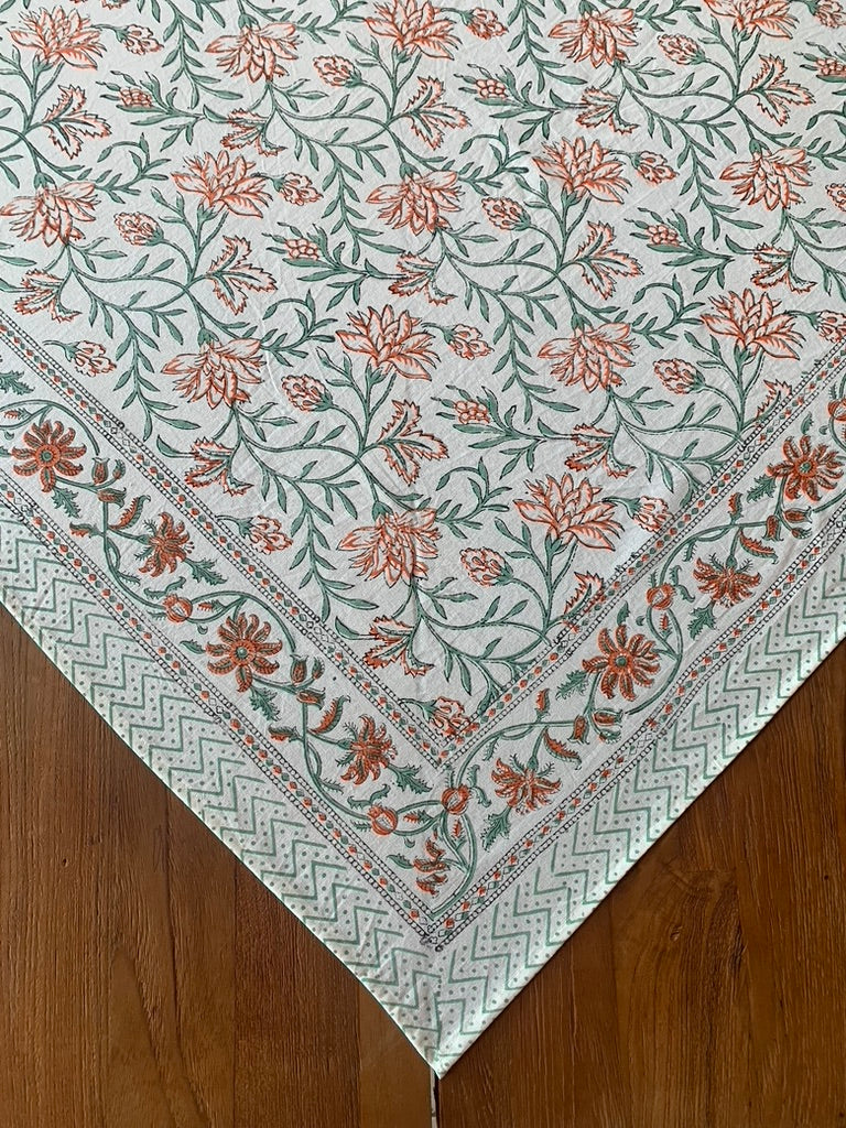 Block print tablecloths