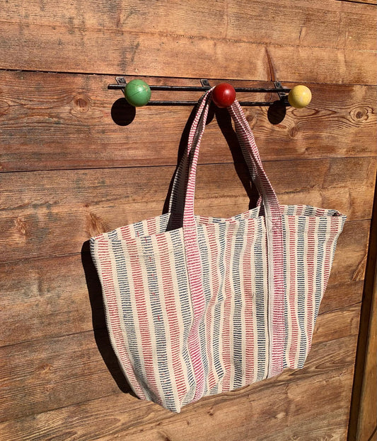 Grand sac cabas Kantha