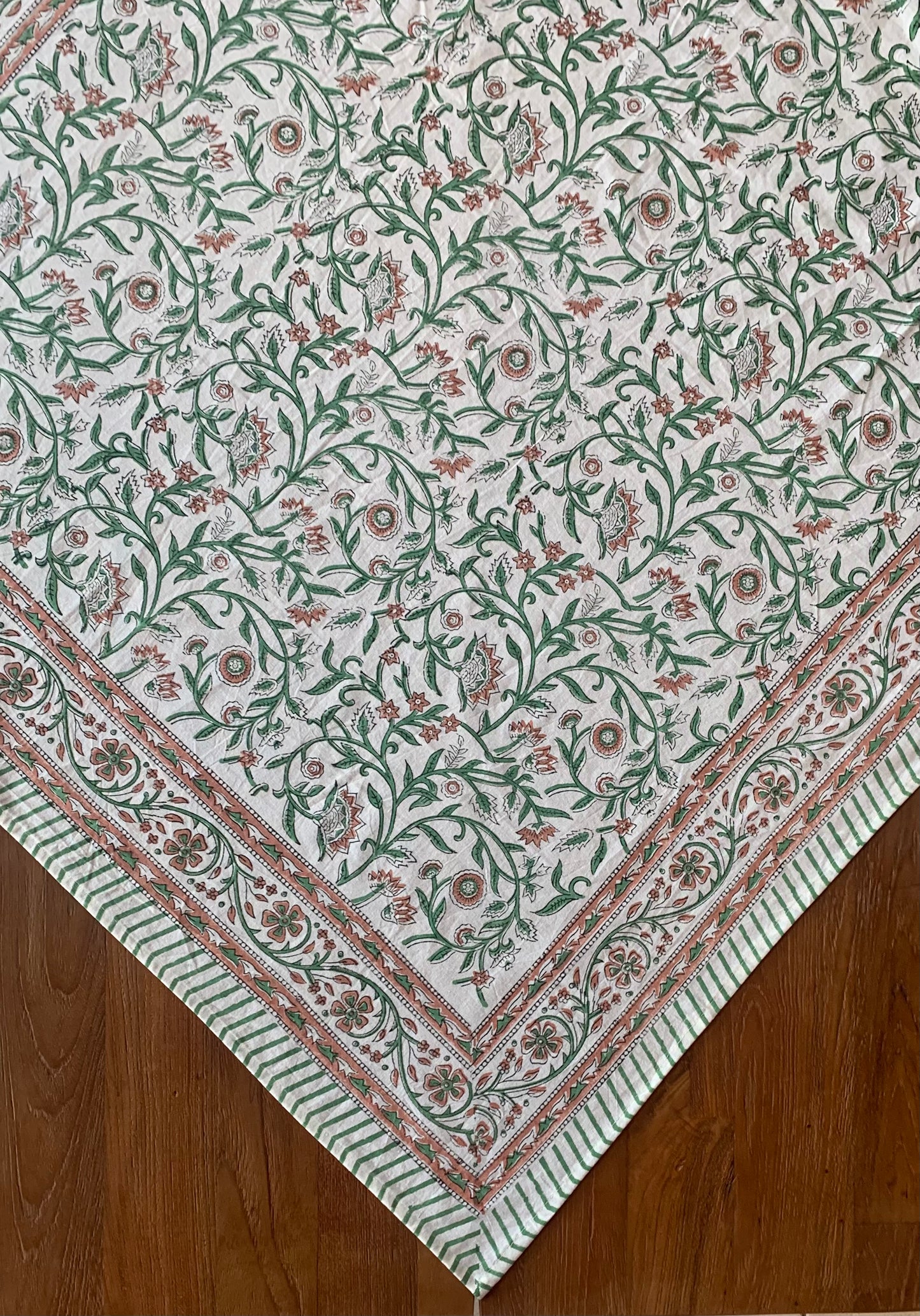 Block print tablecloths