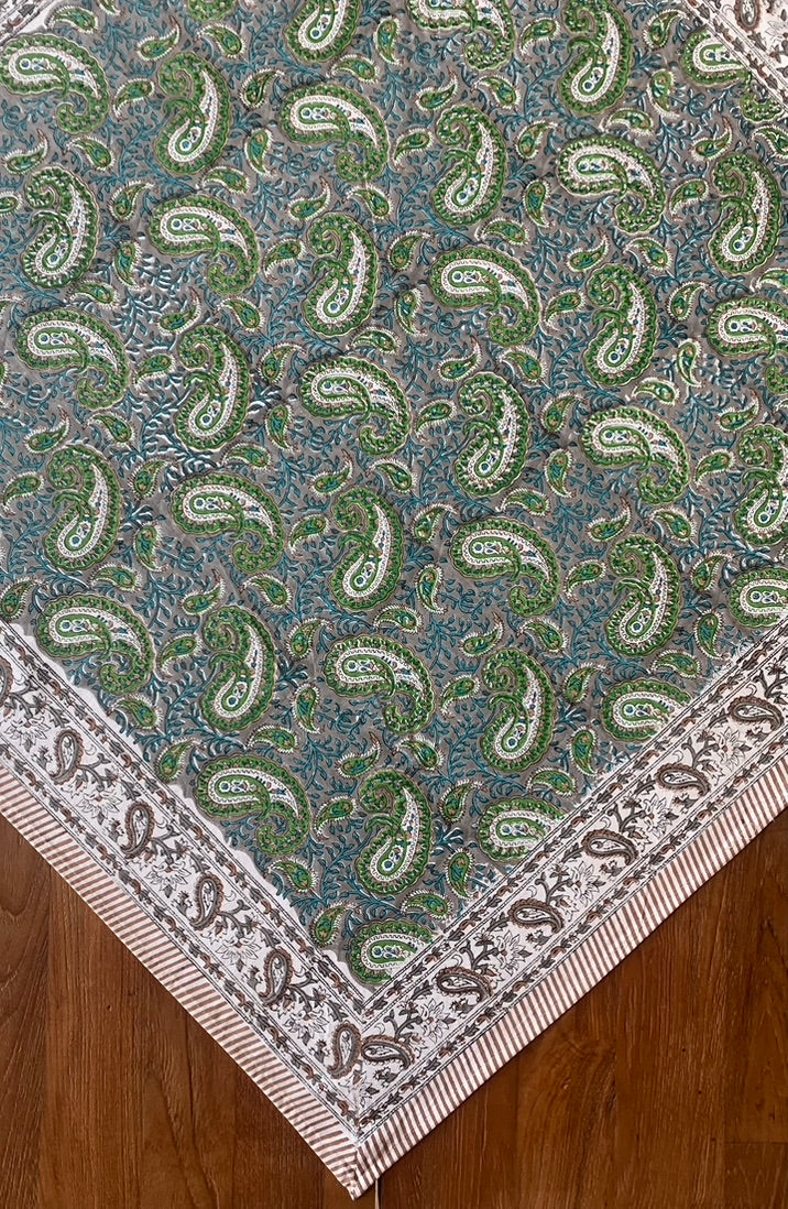 Block print tablecloths
