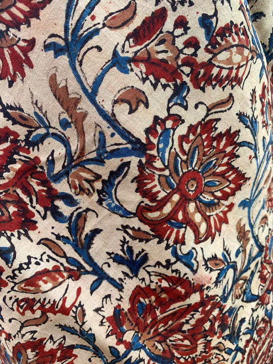 Paréo block print bagru