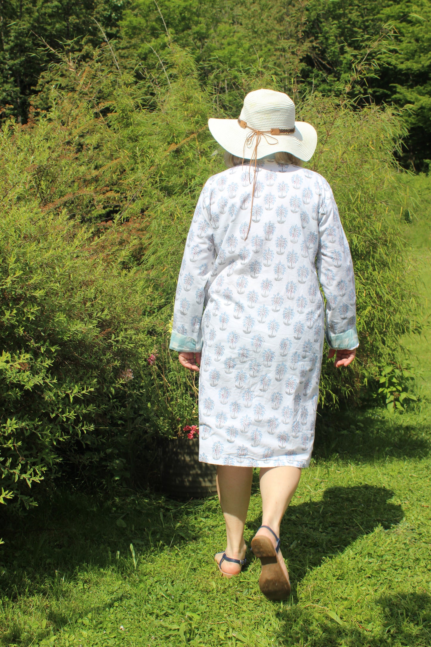 Robe "Jodhpur" bleue