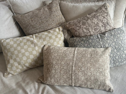 Coussin nature beige